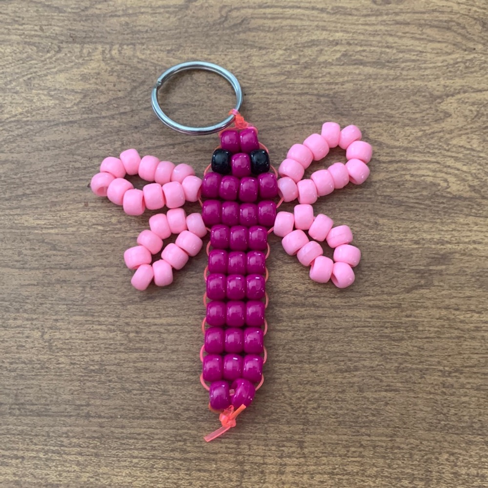 Large Dragon Fly Keychain